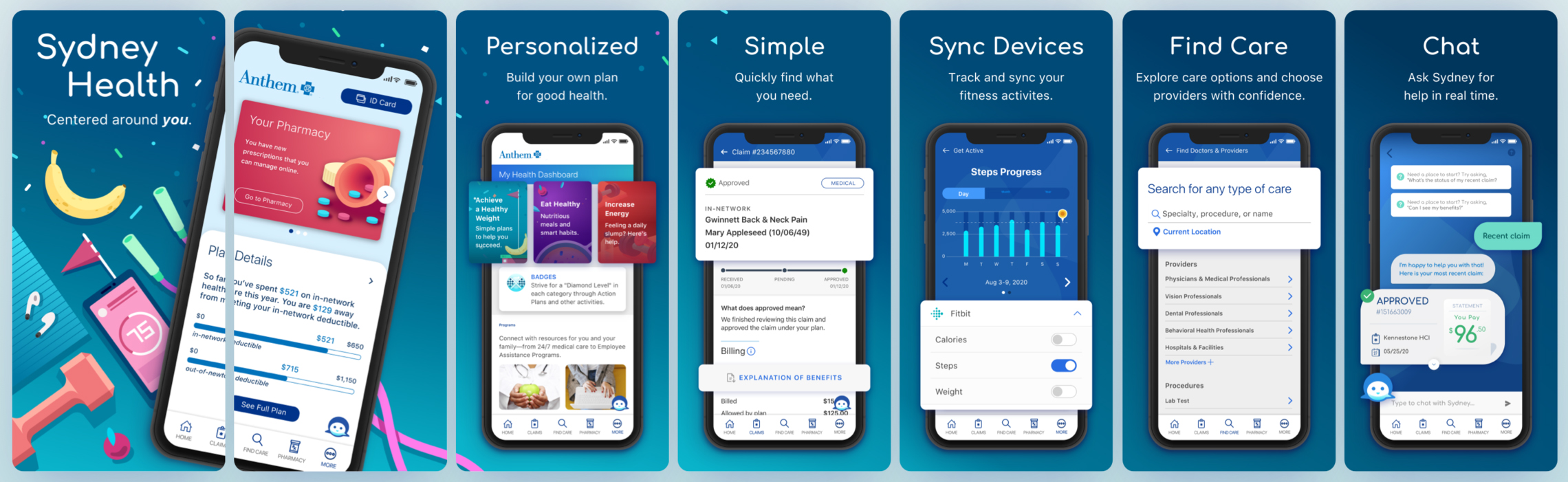 Anthem Sydney Health App FAQs SAGAFTRA Plans